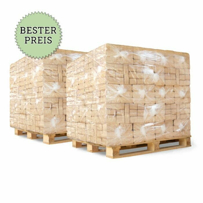 Holzbriketts 960 kg Palette RUF, 2 Paletten Holzbriketts 960 kg Palette RUF, 2 Paletten