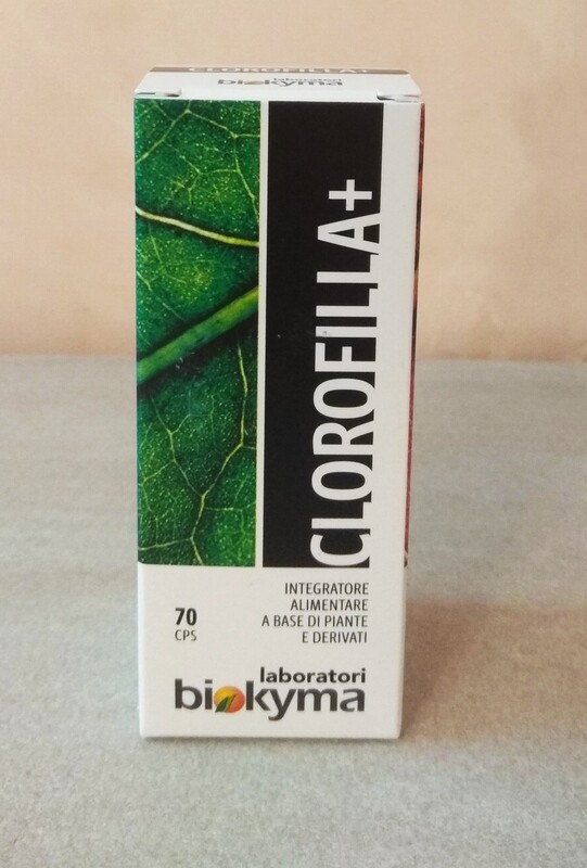 CLOROFILLA + da CLORELLA 70 capsule vegetali da 350 mg