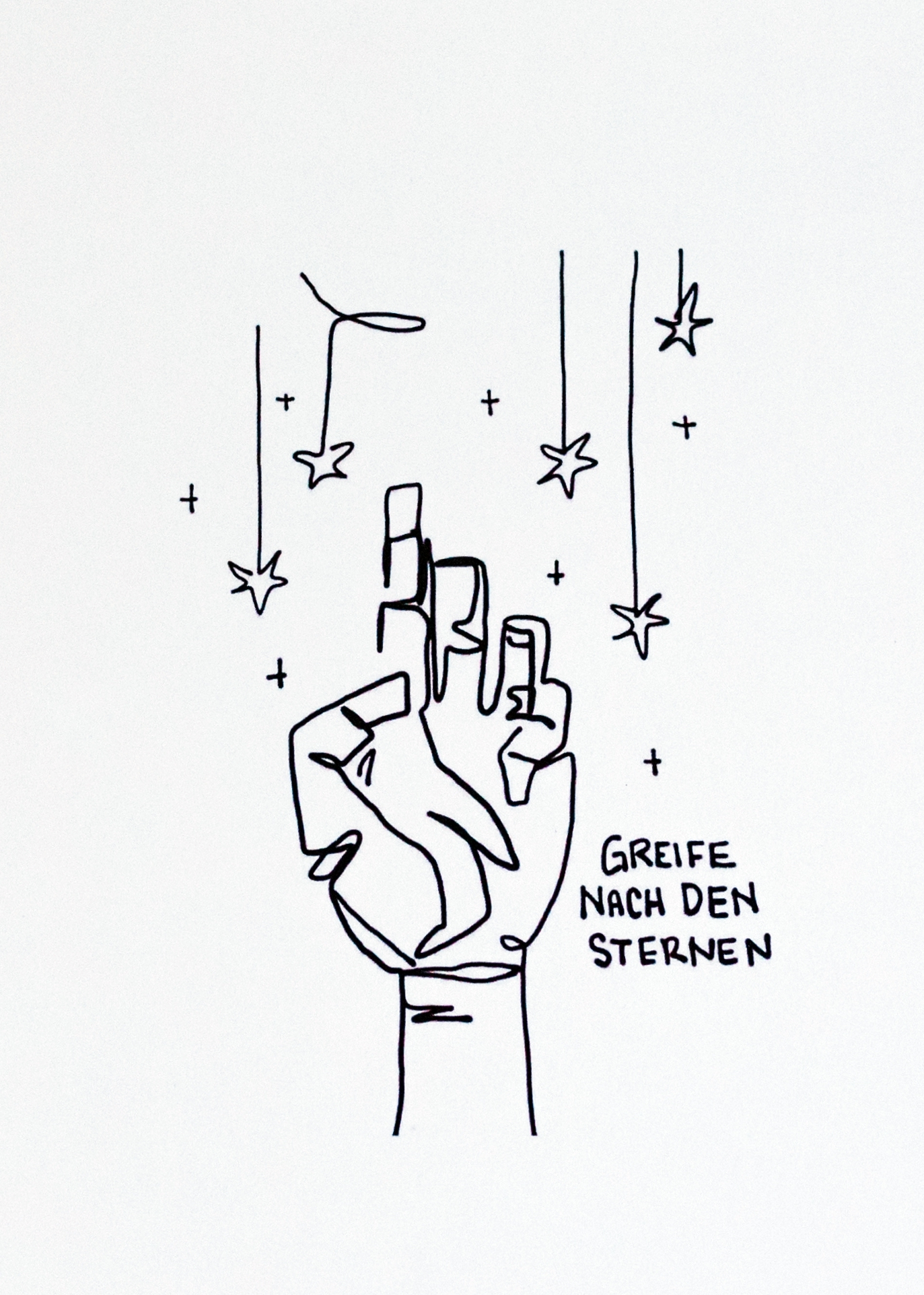 Postkarten-Set von ein_strich