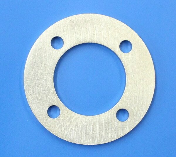 Water pump pulley spacer