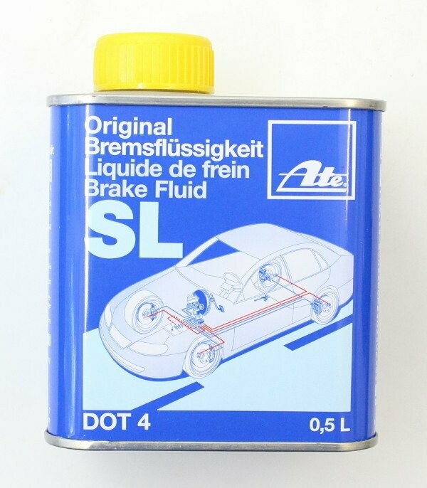 Bremsflüssigkeit ATE, DOT 4, 0,5 l