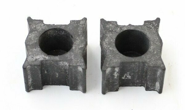 Set of rubber inserts shift rod joint