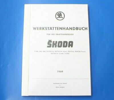 Werkstatthandbuch 440 / 445, 450, Octavia / Felicia, 1202, 1969 ( Kopie )