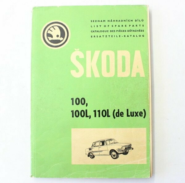 Ersatzteilkatalog 100, 110L, 1971-1972 Ersatzteilkatalog 100, 110L, 1971-1972
