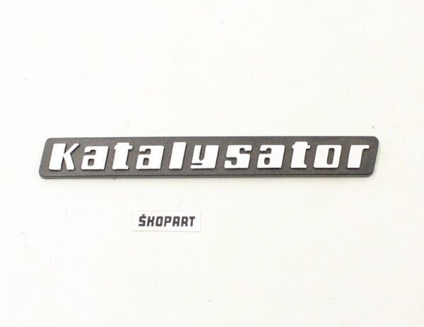 Schriftzug KATALYSATOR