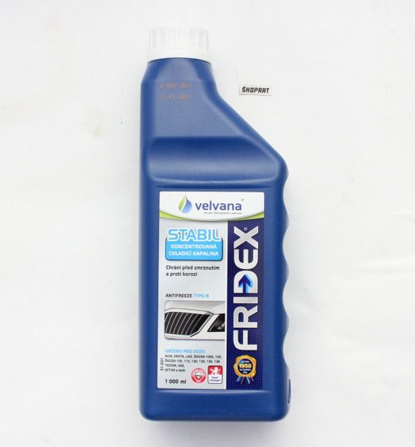 Kühlerfrostschutz FRIDEX Stabil, 1 Liter