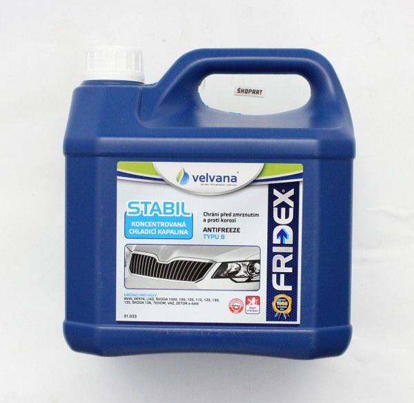 Kühlerfrostschutz FRIDEX Stabil, 3 Liter