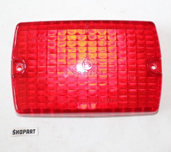 Sklo zadního mlhového světla, PAL Sklo zadního mlhového světla, PAL