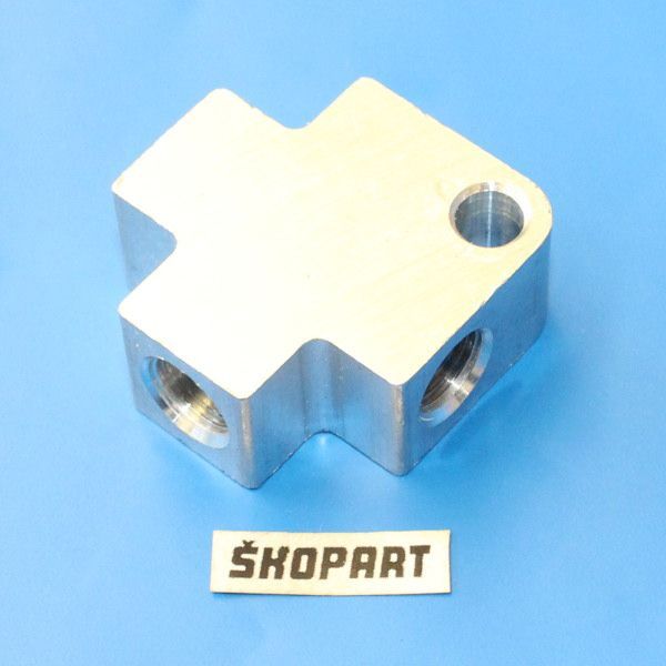 Bremsleitungsverteiler, 3-fach