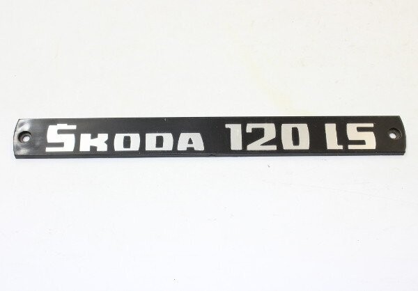 ​Nápis Škoda 120 LS