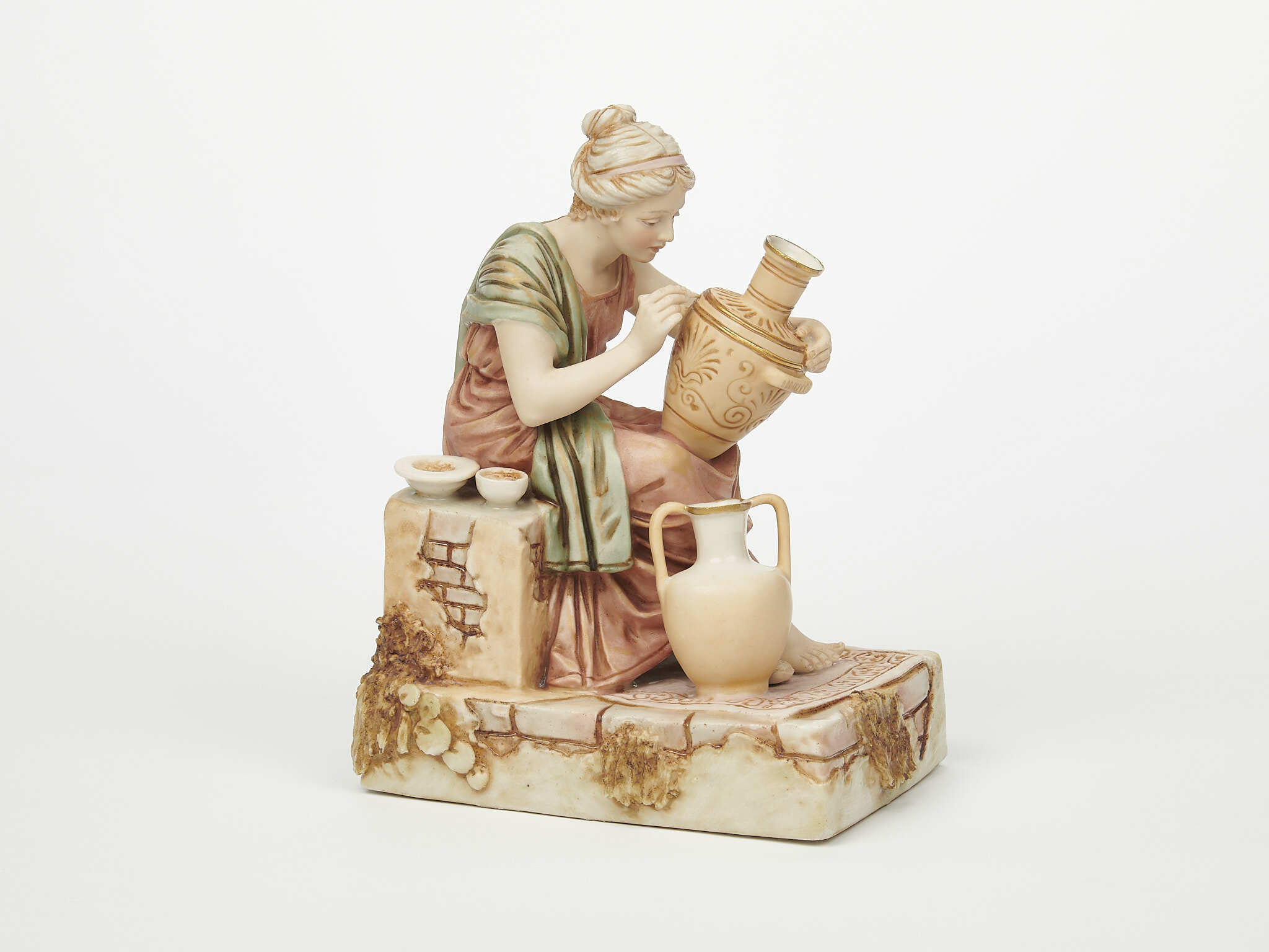Фарфор lino zampiva. Статуэтка "художница", zampiva. Художница фигурка. Статуэтка "художница", zampiva. Статуэтка художница.