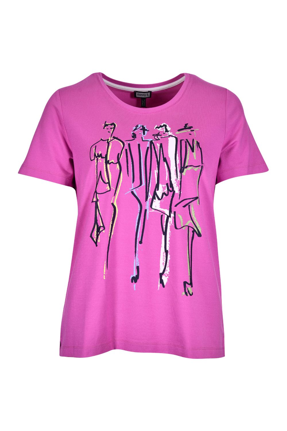 T-Shirt Womenprint viola