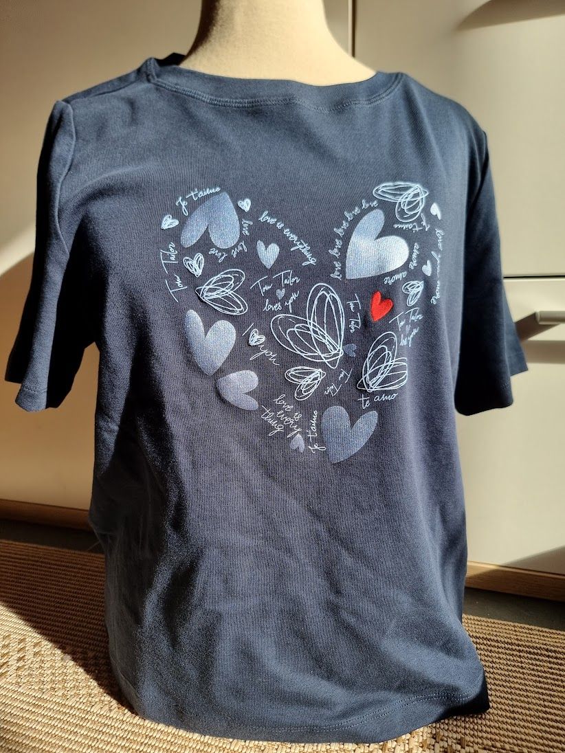 Baumwolle T-Shirt total eclipse
