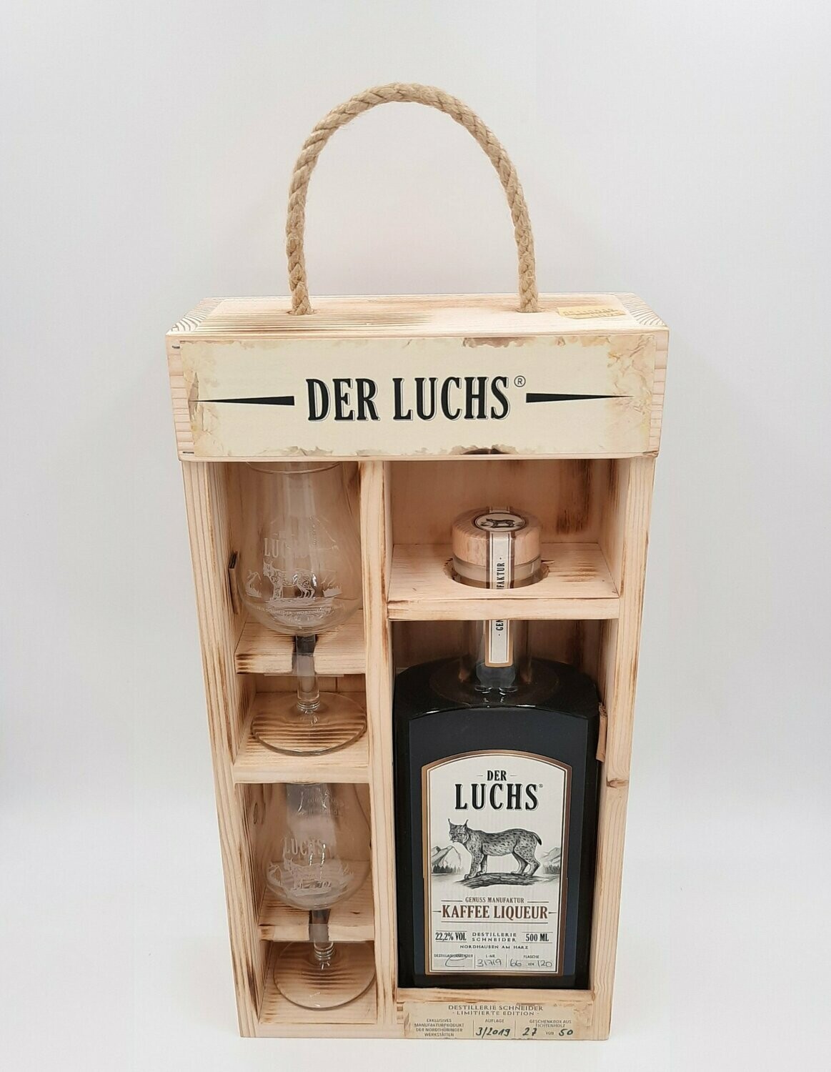 Der Luchs - Kaffee Liqueur Geschenkset