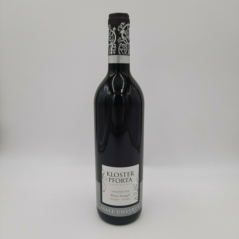 Landesweingut Kloster Pforta - Saalhäuser Blauer Zweigelt Landesweingut Kloster Pforta - Saalhäuser Blauer Zweigelt