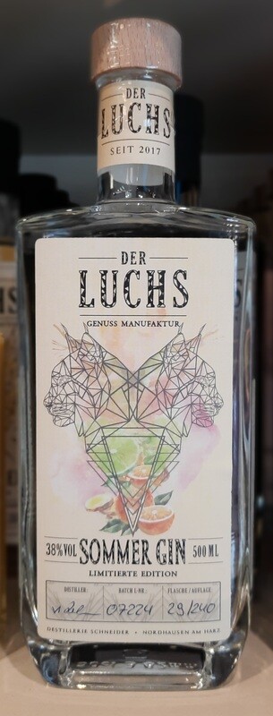 Der Luchs - Sommer Gin (500 ml) Der Luchs - Sommer Gin (500 ml)