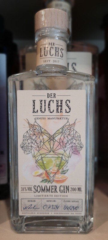 Der Luchs - Sommer Gin (200 ml) Der Luchs - Sommer Gin (200 ml)