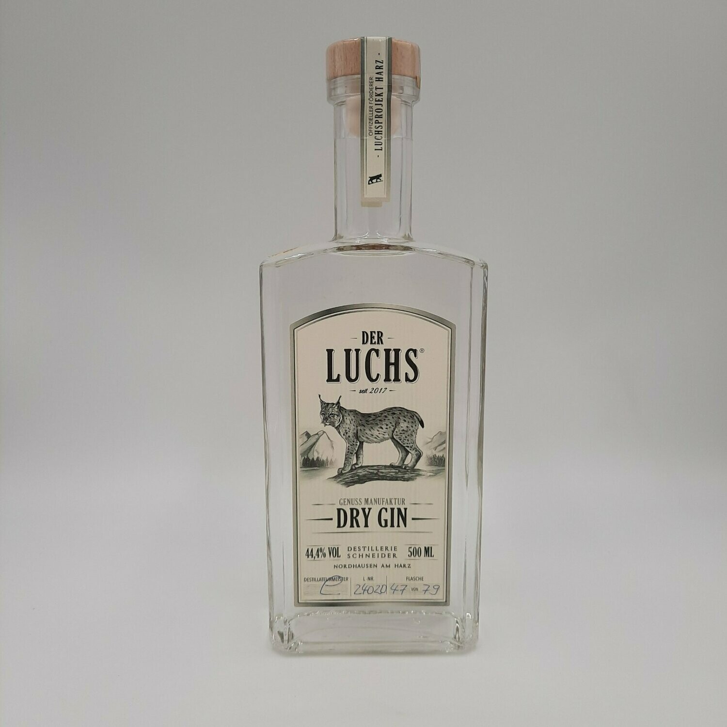 Der Luchs - Dry Gin (500 ml) Der Luchs - Dry Gin (500 ml)