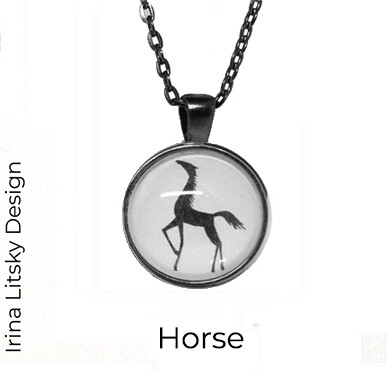 Pendant Horse / Кулон &quot;Лошадь&quot;