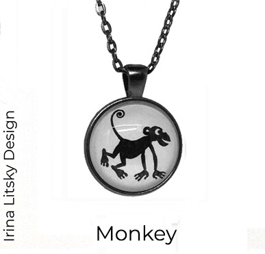 Pendant Monkey / Кулон &quot;Обезьяна&quot;