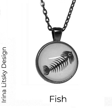 Pendant  Fish  / Кулон &quot;Рыба&quot;