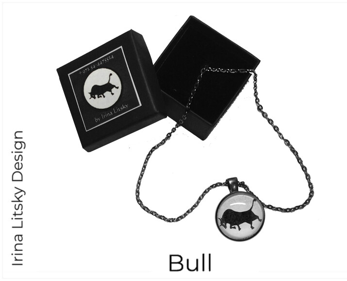 Pendant  Bull  / Кулон "Бык"