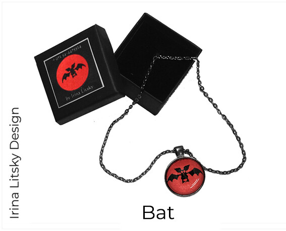 Pendant  Bat  / Кулон "Летучая Мышь"