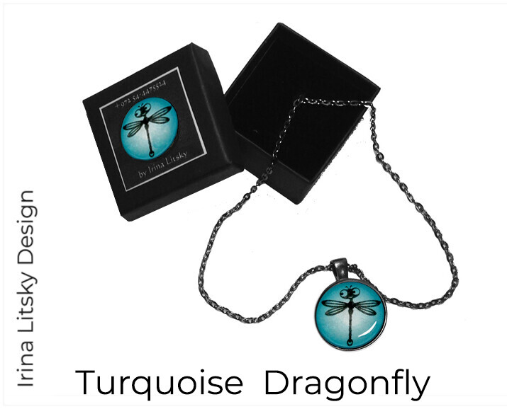Pendant   Dragonfly  / Кулон "Стрекоза"