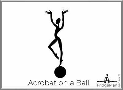Acrobat on a Ball  / Девочка на шаре