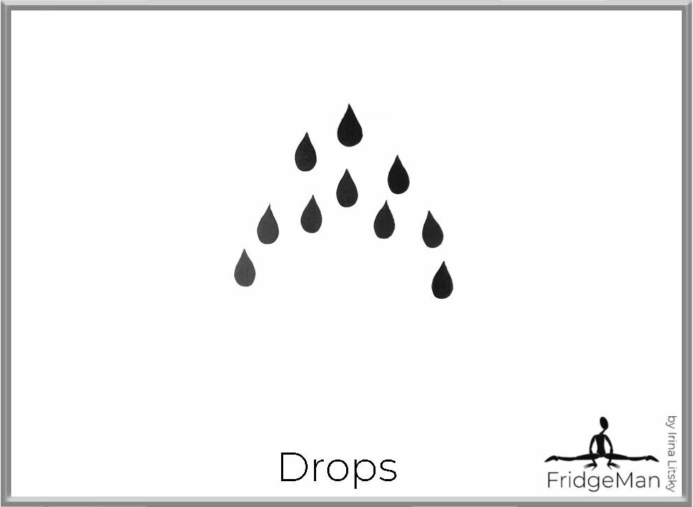 Drops 10 pcs / Капли 10 шт