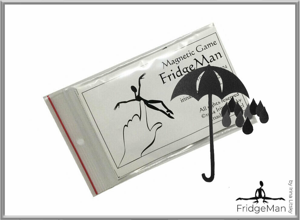 Kit: Umbrella with Drops / Зонтик с каплями