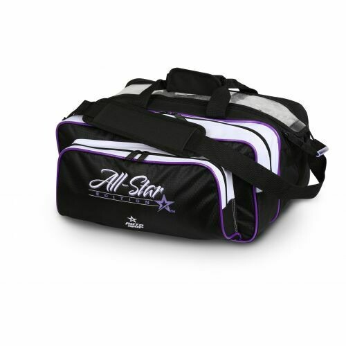 ROTO GRIP 2-BALL CARRY ALL BLACK/WHITE/PURPLE