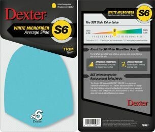 DEXTER S6 SOLE BLUE MICROFIBER (LONG SLIDE)