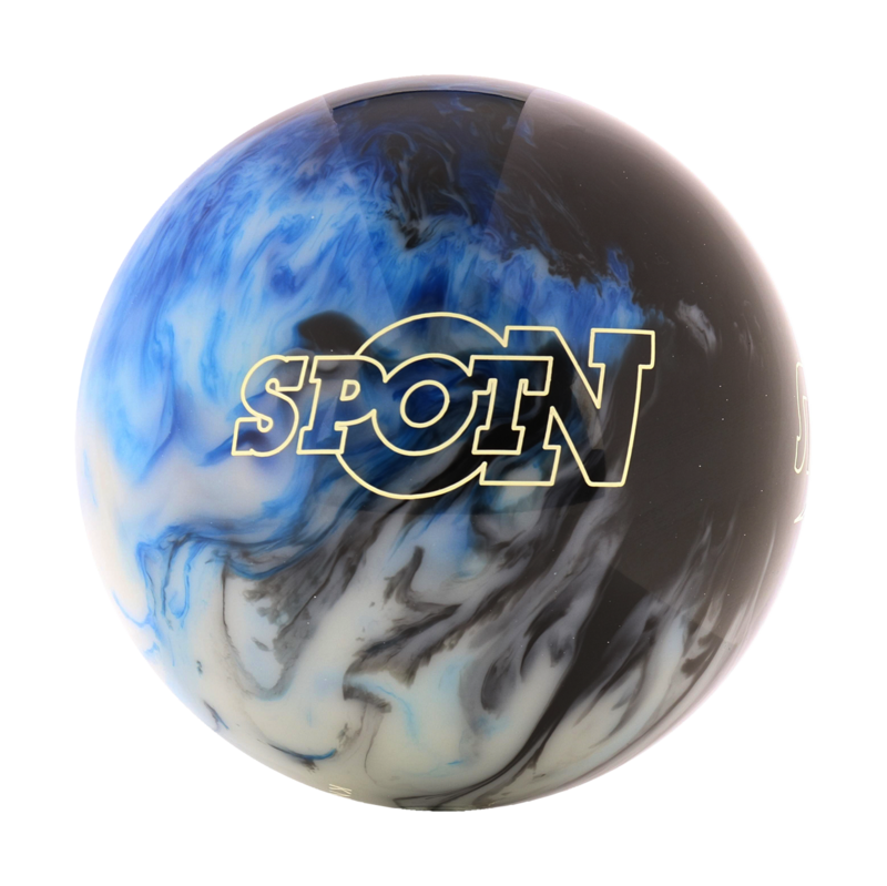 STORM SPOT ON BLUE BLACK WHITE