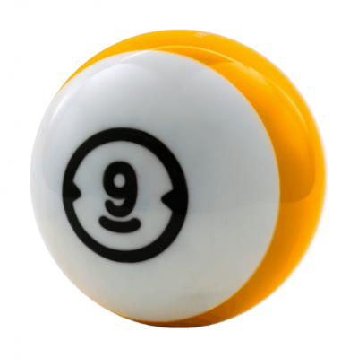 Bola de instalación BILLAR 9 libras
