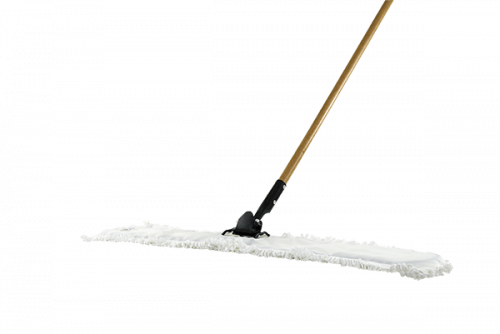 KEGEL 36" APPROACH MICROFIBER MOP WITH HANDLE CONJUNTO (BLANCA)