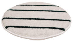 KEGEL BUFFING PAD - HEAVY DUTY (WHITE WITH GREEN STRIPES)