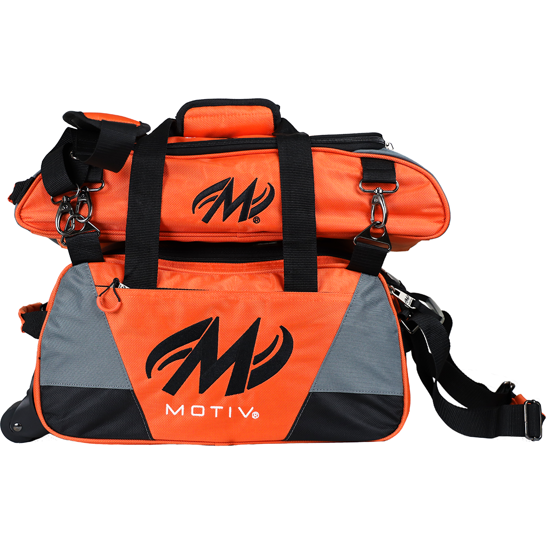 MOTIV BALLISTIX™ 2-BALL TOTE (TANGERINE) (CON ZAPATERO)