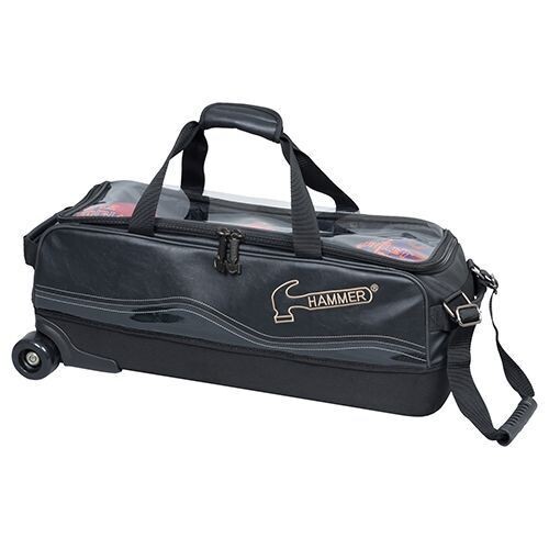 Bolsa tote HAMMER FORCE 3-Bolas SLIM sin zap. - Black