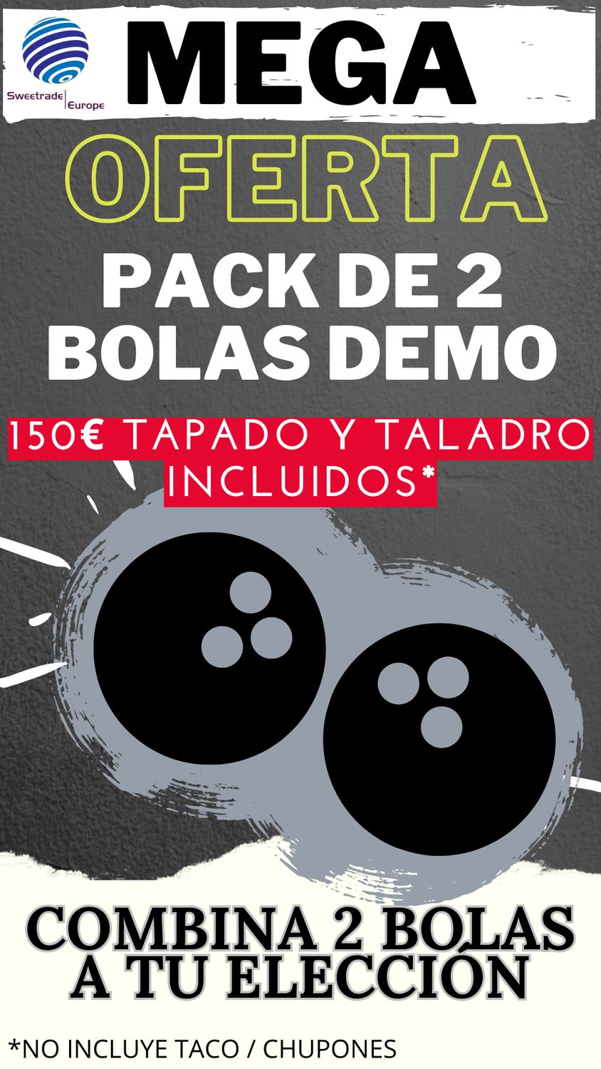 PACK 2 BOLAS DEMO