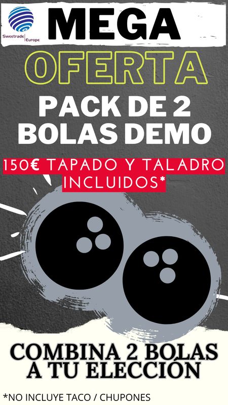 PACK 2 BOLAS DEMO