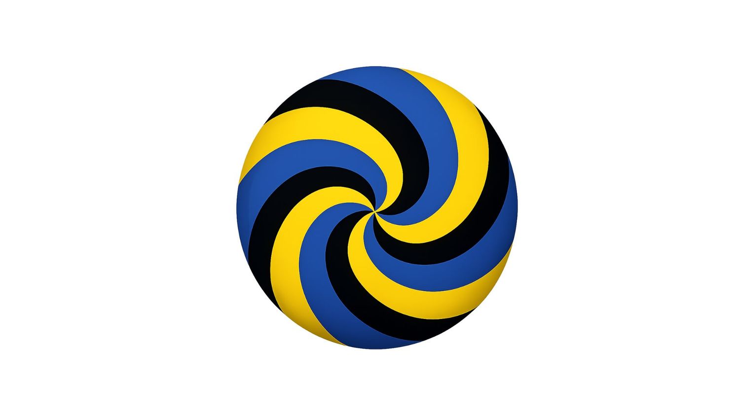 BRUNSWICK Spiral - Yellow/Blue/Black