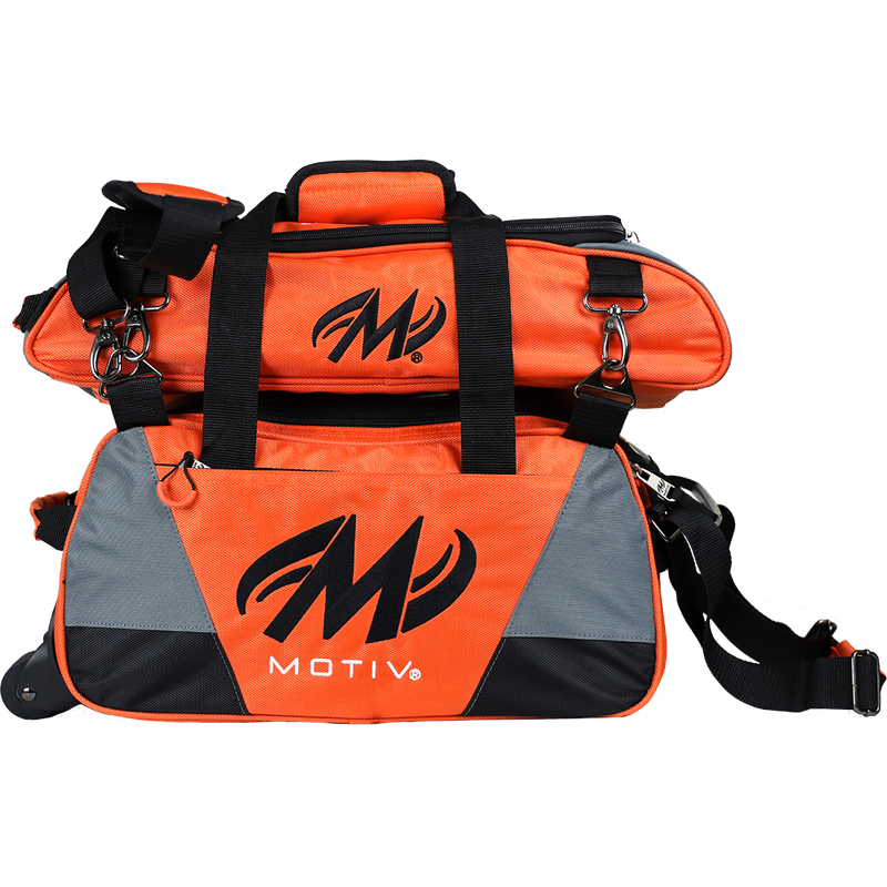 MOTIV BALLISTIX™ 2-BALL TOTE (TANGERINE) (CON ZAPATERO)
