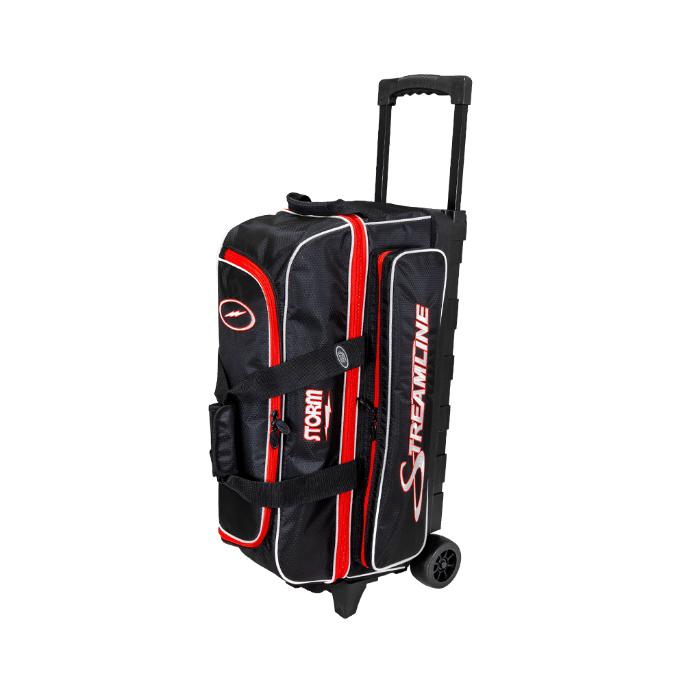 STORM ROLLER 2-BALL STREAMLINE HEX BLACK/RED STORM ROLLER 2-BALL STREAMLINE HEX BLACK/RED