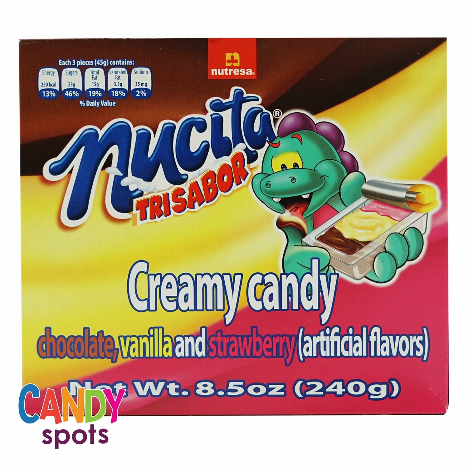 Nucita Trisabor Creamy Candy 16