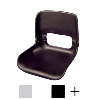 All-Weather Low-Back Seat Shell w/ T-Nuts