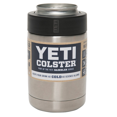 YETI Rambler Colster Stainless Steel Stainless Bottle/Can Holder at