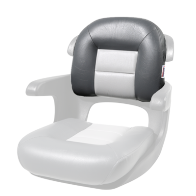 TEMPRESS Elite Low Back Helm Seat Back Cushion ONLY - Charcoal/Gray