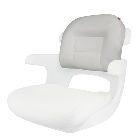 TEMPRESS Elite Helm Seat Back Cushion ONLY - White - Low Back