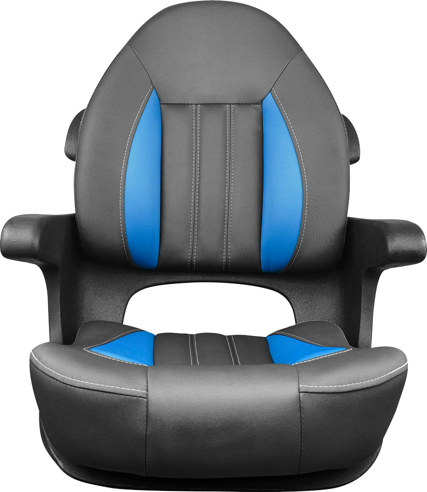 TEMPRESS ProBax® Folding Seat, Black/Charcoal